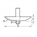 Trend C183 Bearing Guided 40mm Radius Panel Raiser - 1/2" Shank